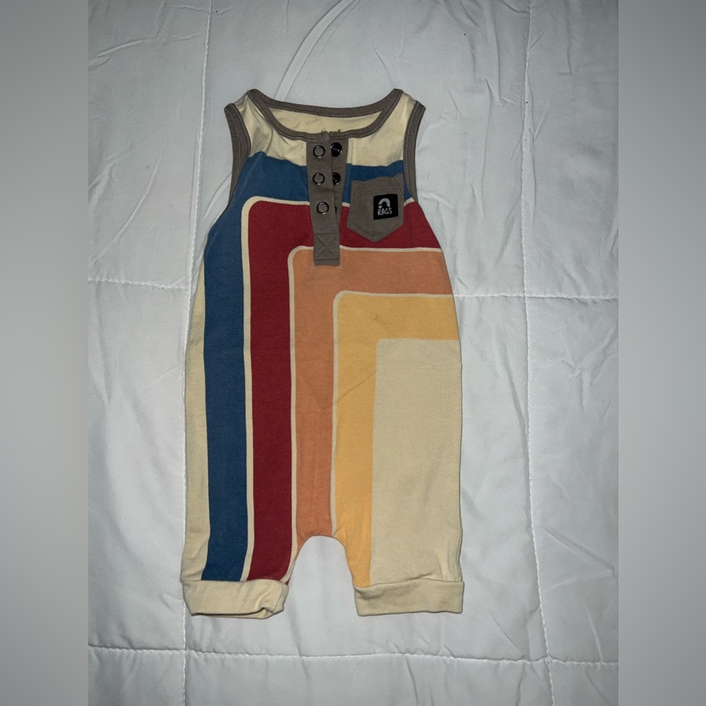 Rags to raches retro romper